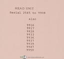 Cone-Cone Blanchard-Blanchard-Cone Blanchard #18, Grinder, Operations and Part List Manual Year (1972)-#18-18-No. 18-05